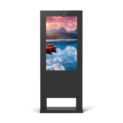 デジタル表記の掲示板の屋外広告スクリーンを立てる4K HD防水Lcdの床
