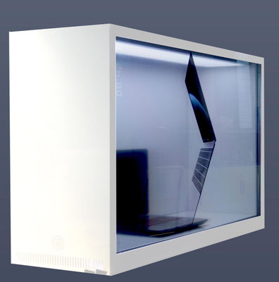 スマートで透明な導かれたスクリーンのショーケースを接続するOledのレーザー光線写真3d冷却装置