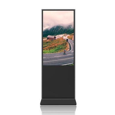 床の立つ広告の表示タッチ画面のパネル4k HDスマートなスクリーンのキオスク